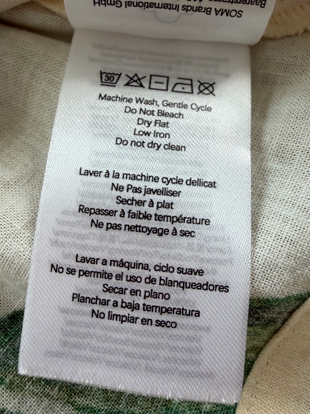 NWT FARM RIO Tropical Scarf Sand Midi Dress - Picture 9 of 11